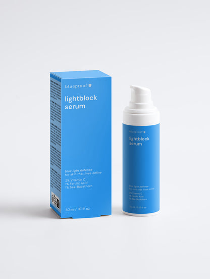 lightblock daily blue light defense serum